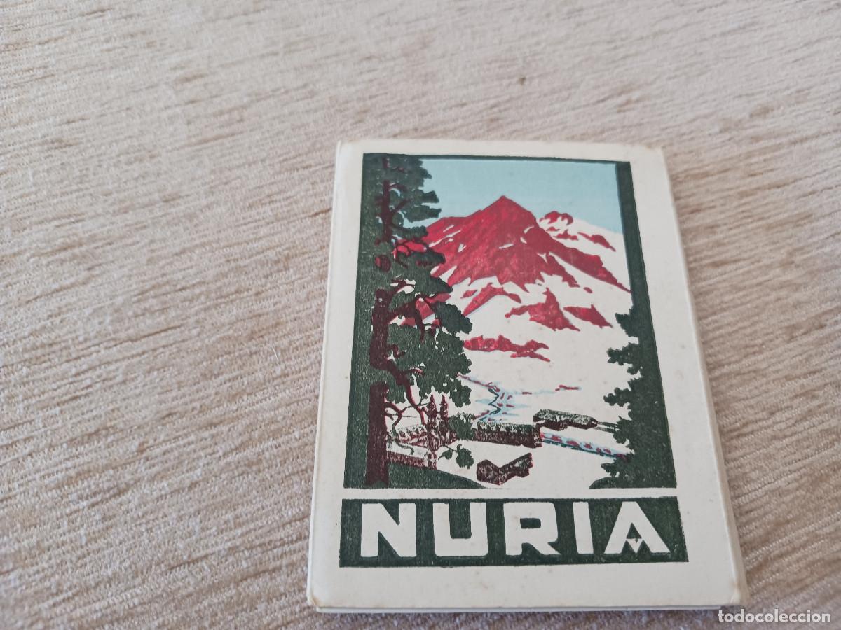 Postales: nuria, acordeon con diez imagenes del santuario, ed. zerkowitz