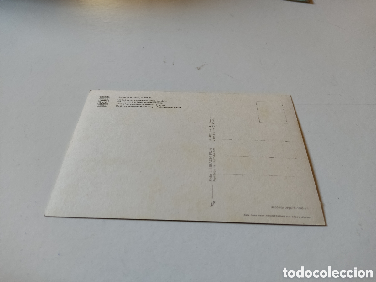 Postales: Postal Girona panor&aacute;mica - Foto 2