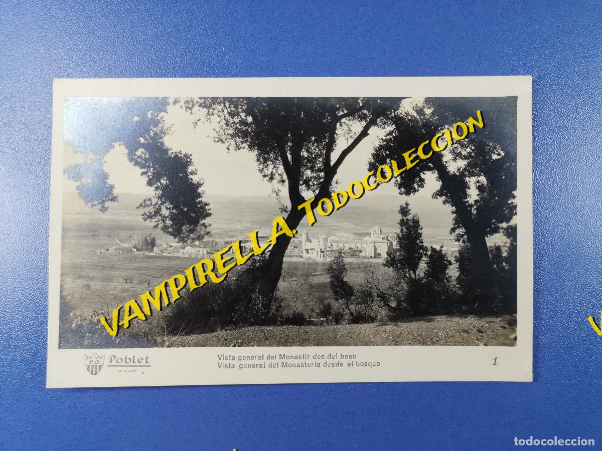 Postales: POBLET - MONASTERIO -MONASTIR -RICART