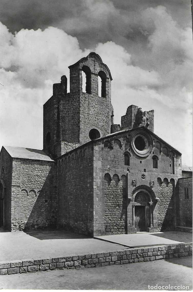 Postales: BAGA - IGLESIA DE SAN PAU DEL CAMP. SIGLO XII. Serie I, n&ordm; 48. CIRCULADA