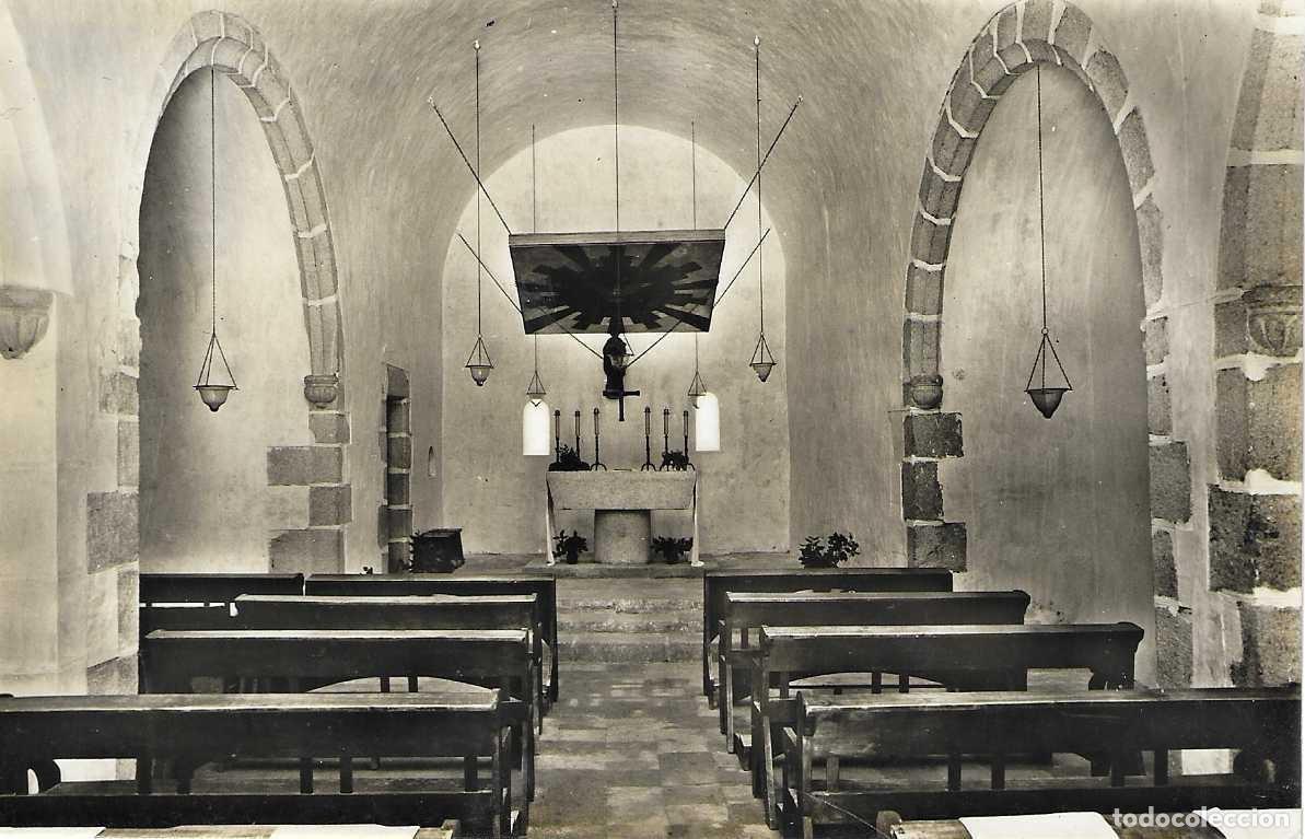 Postkarten: RIELL DEL MONTSENY - HOSTAL BELL-LLOC. INTERIOR DE L'ABADIA - TALLERES ZERKOWITZ