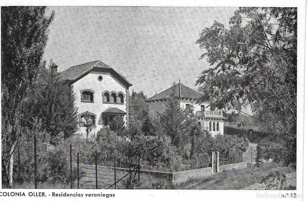 Postkarten: COLONIA OLLER - n&ordm; 13. RESIDENCIAS VERANIEGAS