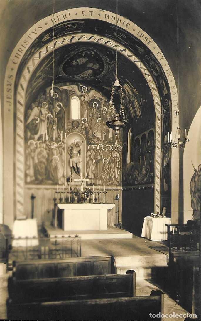 Postkarten: SANT SEBASTI&Agrave; DE MONTMAJOR - INTERIOR IGLESIA PARROQUIAL