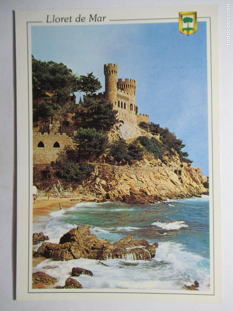 Postales: Lloret de Mar (Girona) - Castell - Foto 1