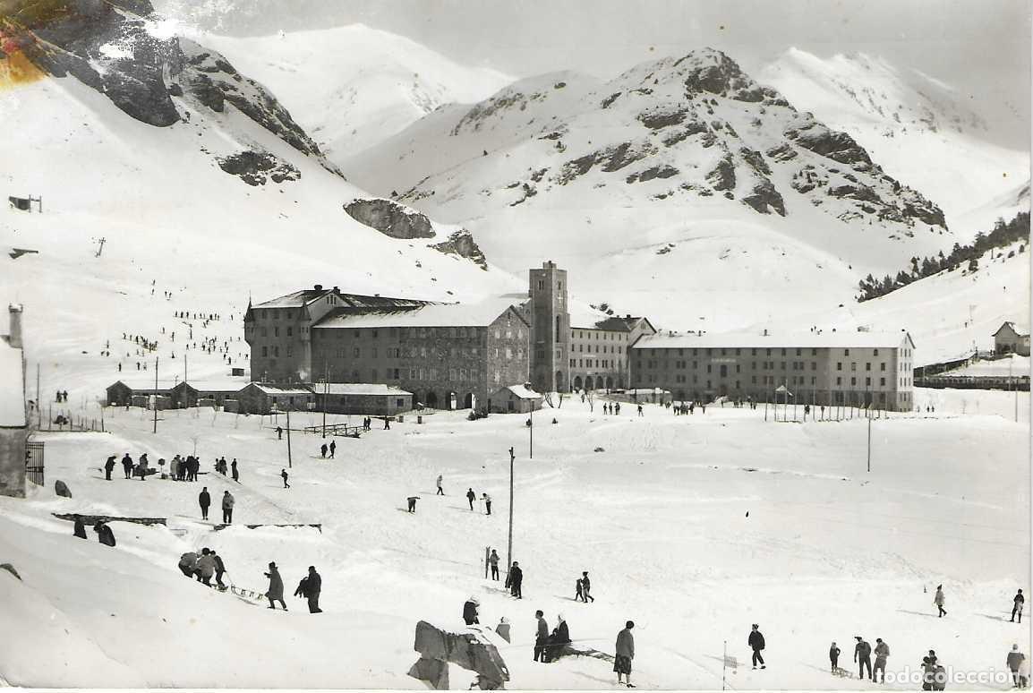 Postkarten: SANTUARI DE LA MARE DE DEU DE NURIA - FOTO J. GUILERA - CIRCULADA 1963