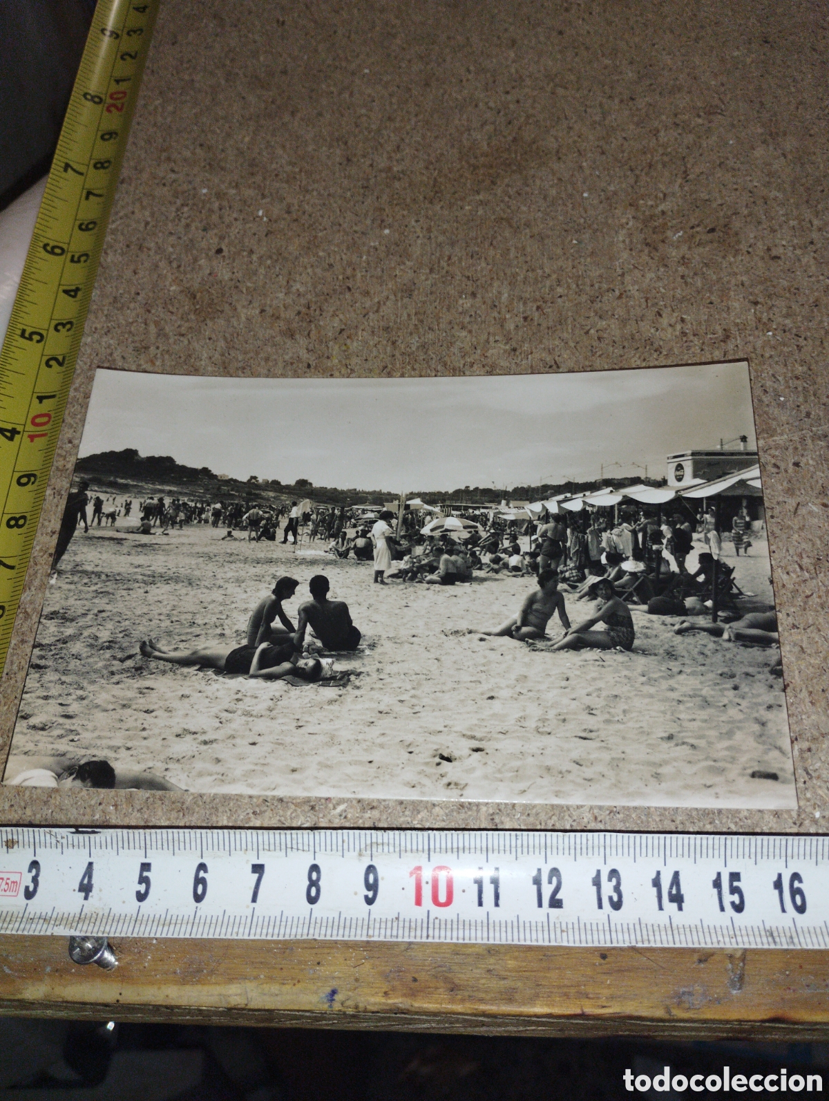 Postales: Postal de la playa de la Rabasada de Tarragona - Foto 1