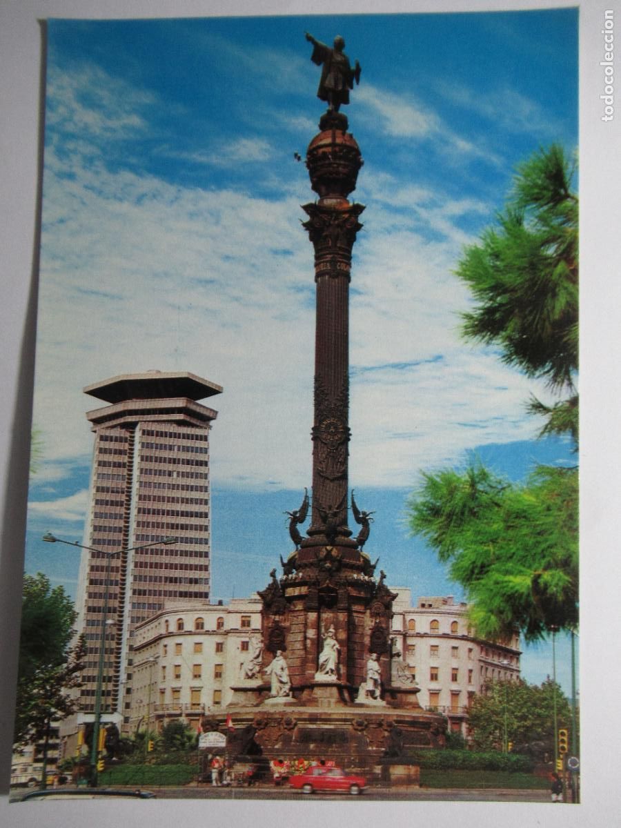 Postales: Barcelona - Monumento a Col&oacute;n - Foto 1