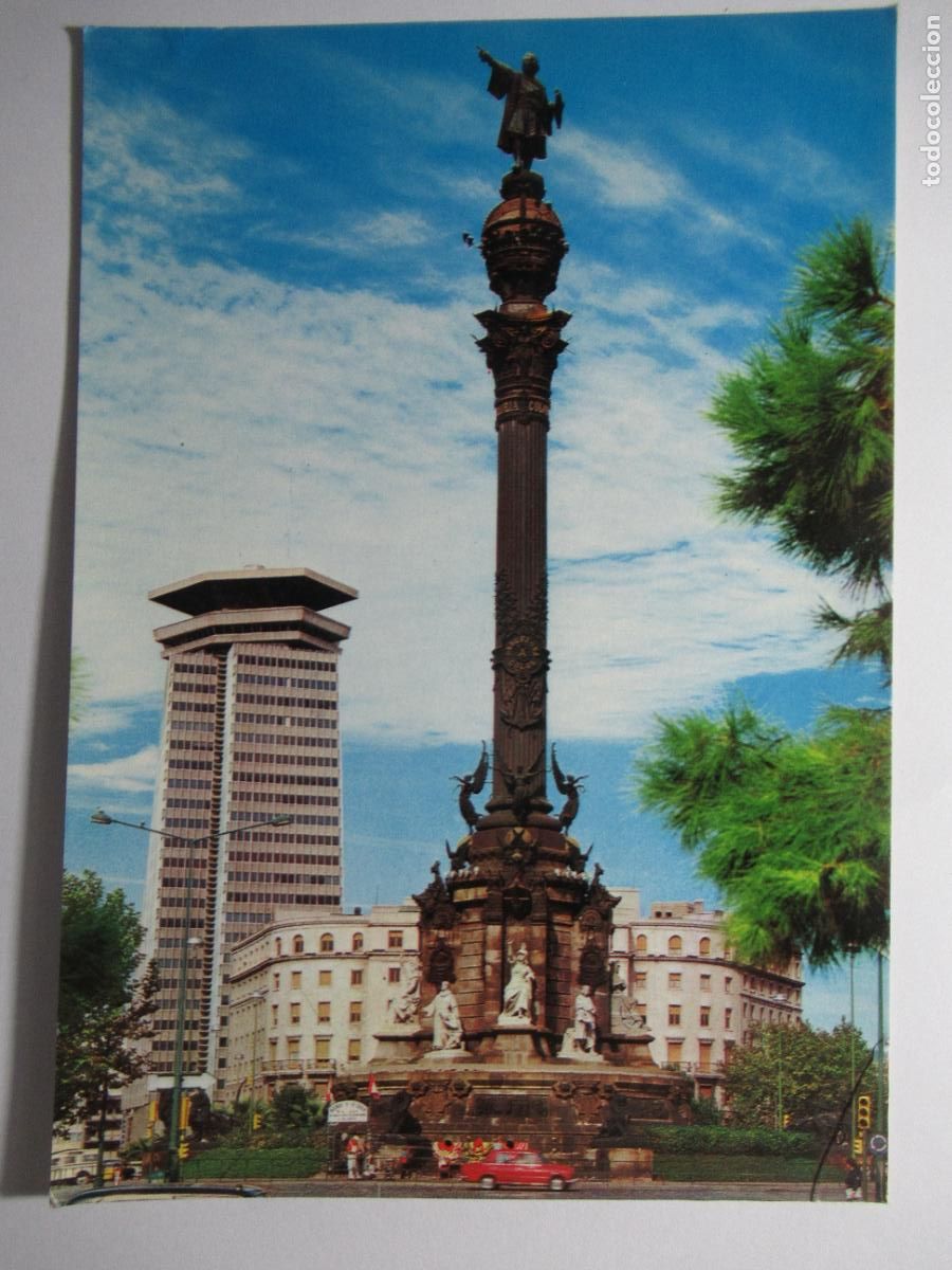 Postales: Barcelona - Monumento a Col&oacute;n - Foto 1