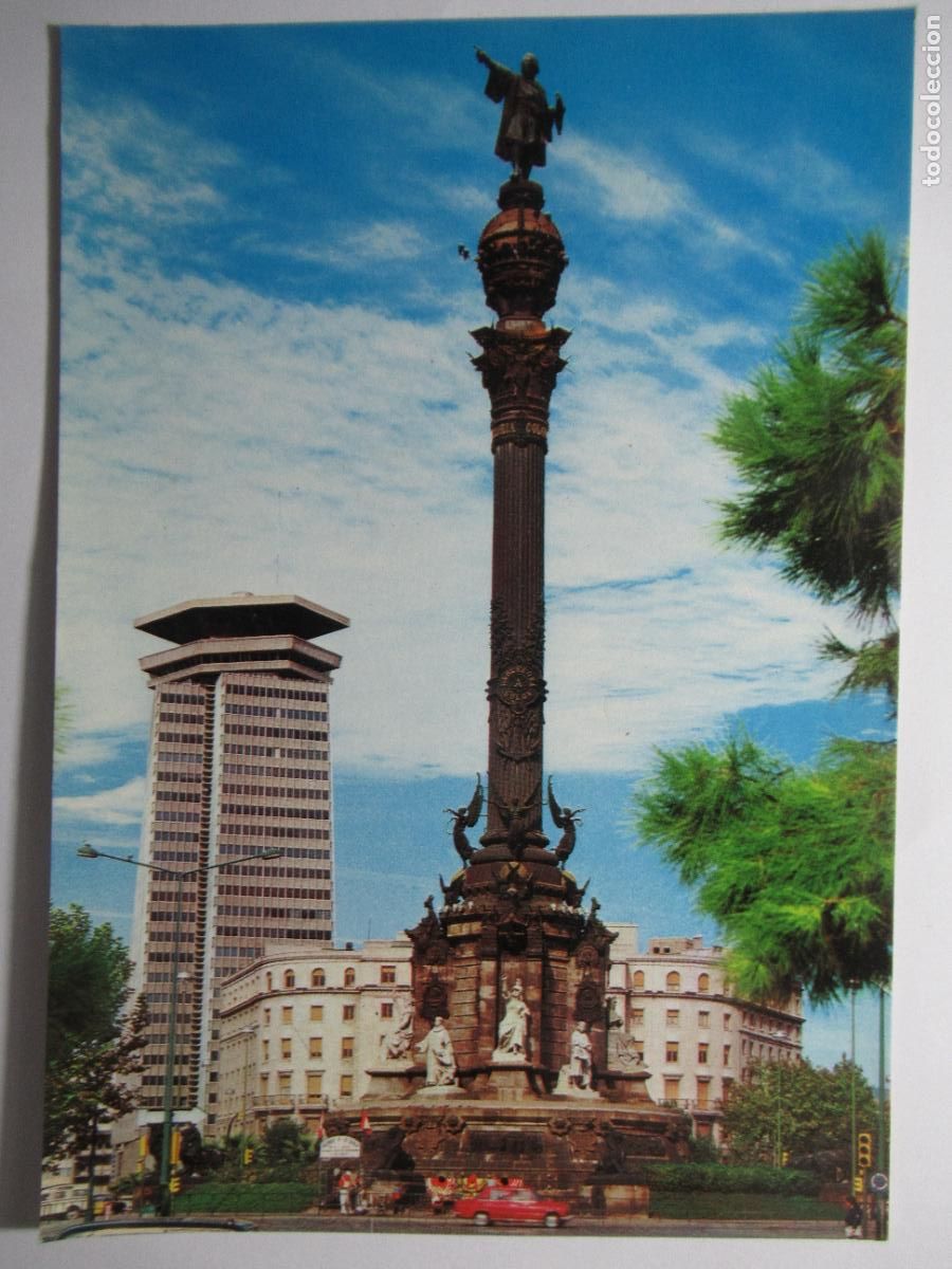Postales: Barcelona - Monumento a Col&oacute;n - Foto 1