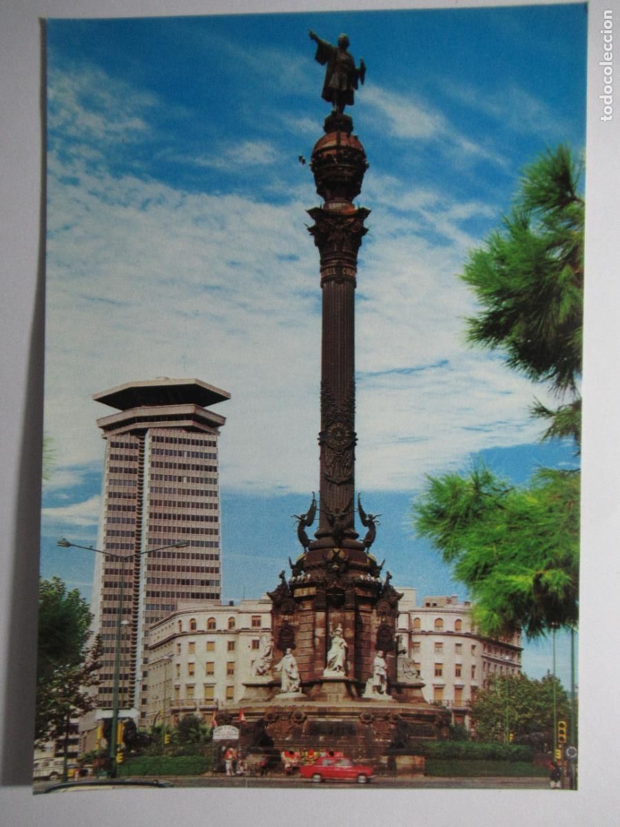 Postales: Barcelona - Monumento a Col&oacute;n - Foto 1