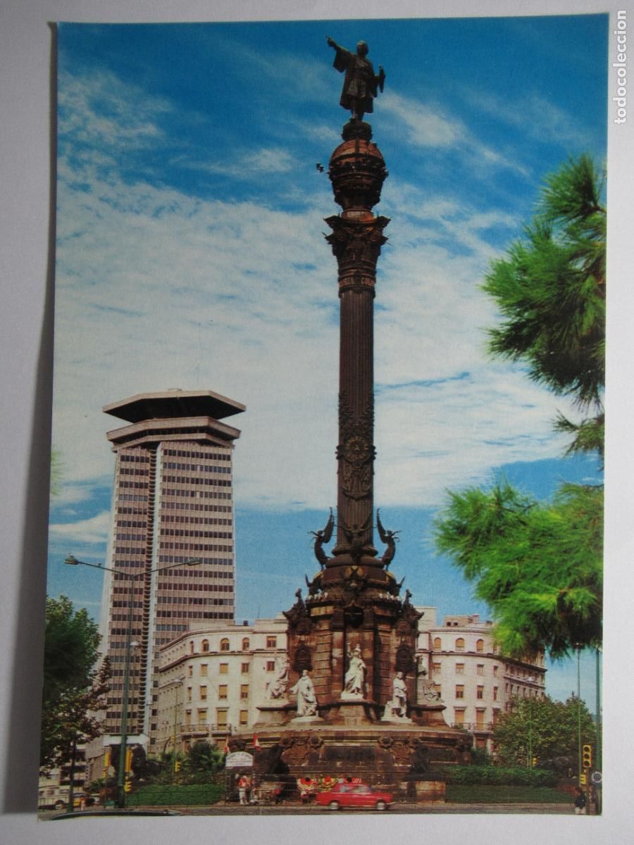 Postales: Barcelona - Monumento a Col&oacute;n - Foto 1