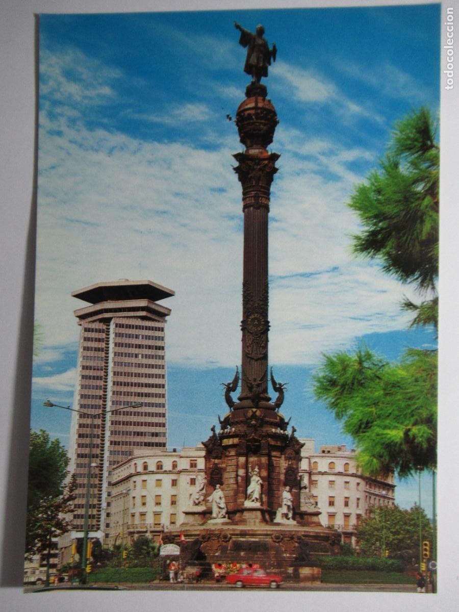 Postales: Barcelona - Monumento a Col&oacute;n - Foto 1