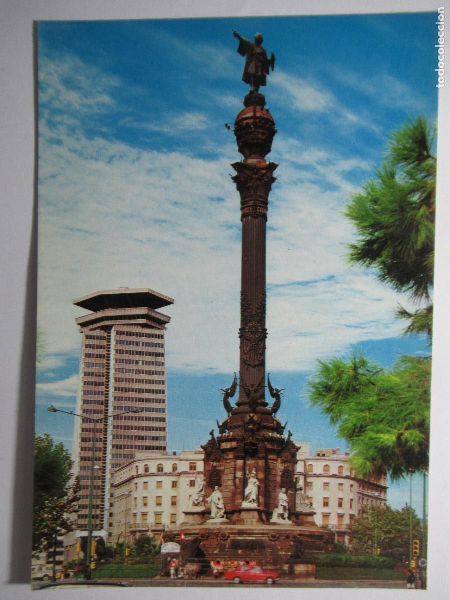 Postales: Barcelona - Monumento a Col&oacute;n - Foto 1