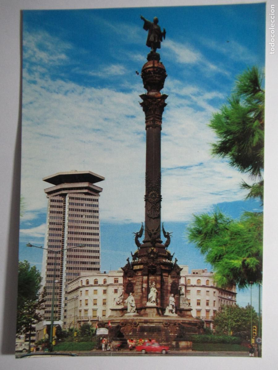 Postales: Barcelona - Monumento a Col&oacute;n - Foto 1