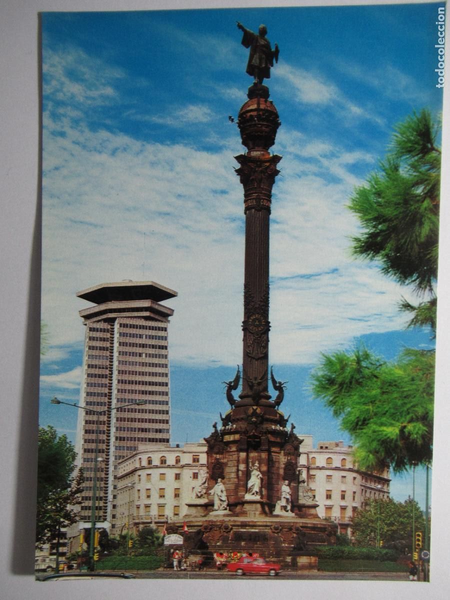 Postales: Barcelona - Monumento a Col&oacute;n - Foto 1