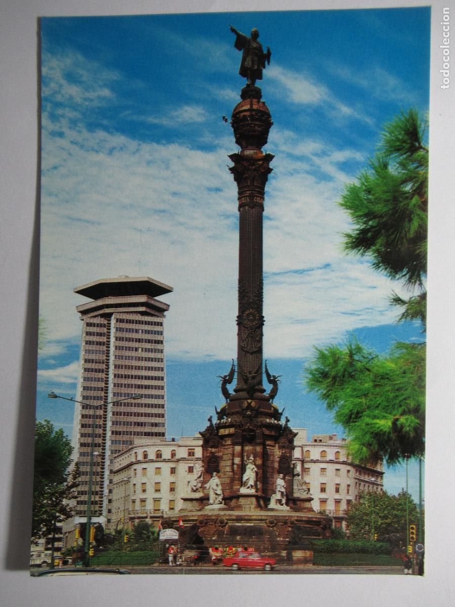 Postales: Barcelona - Monumento a Col&oacute;n - Foto 1