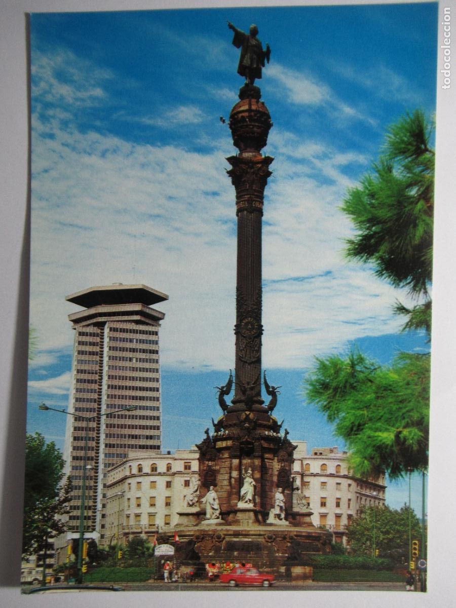 Postales: Barcelona - Monumento a Col&oacute;n - Foto 1