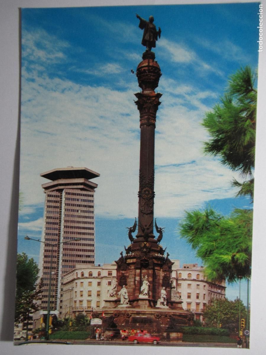 Postales: Barcelona - Monumento a Col&oacute;n - Foto 1
