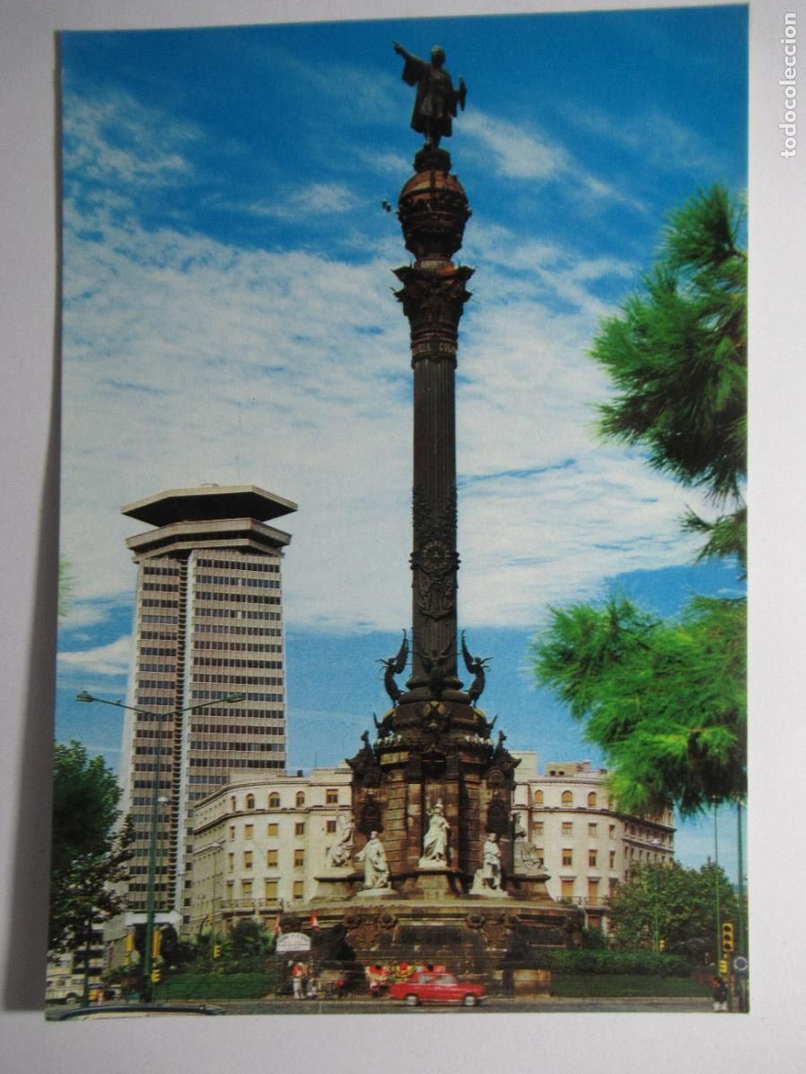 Postales: Barcelona - Monumento a Col&oacute;n - Foto 1
