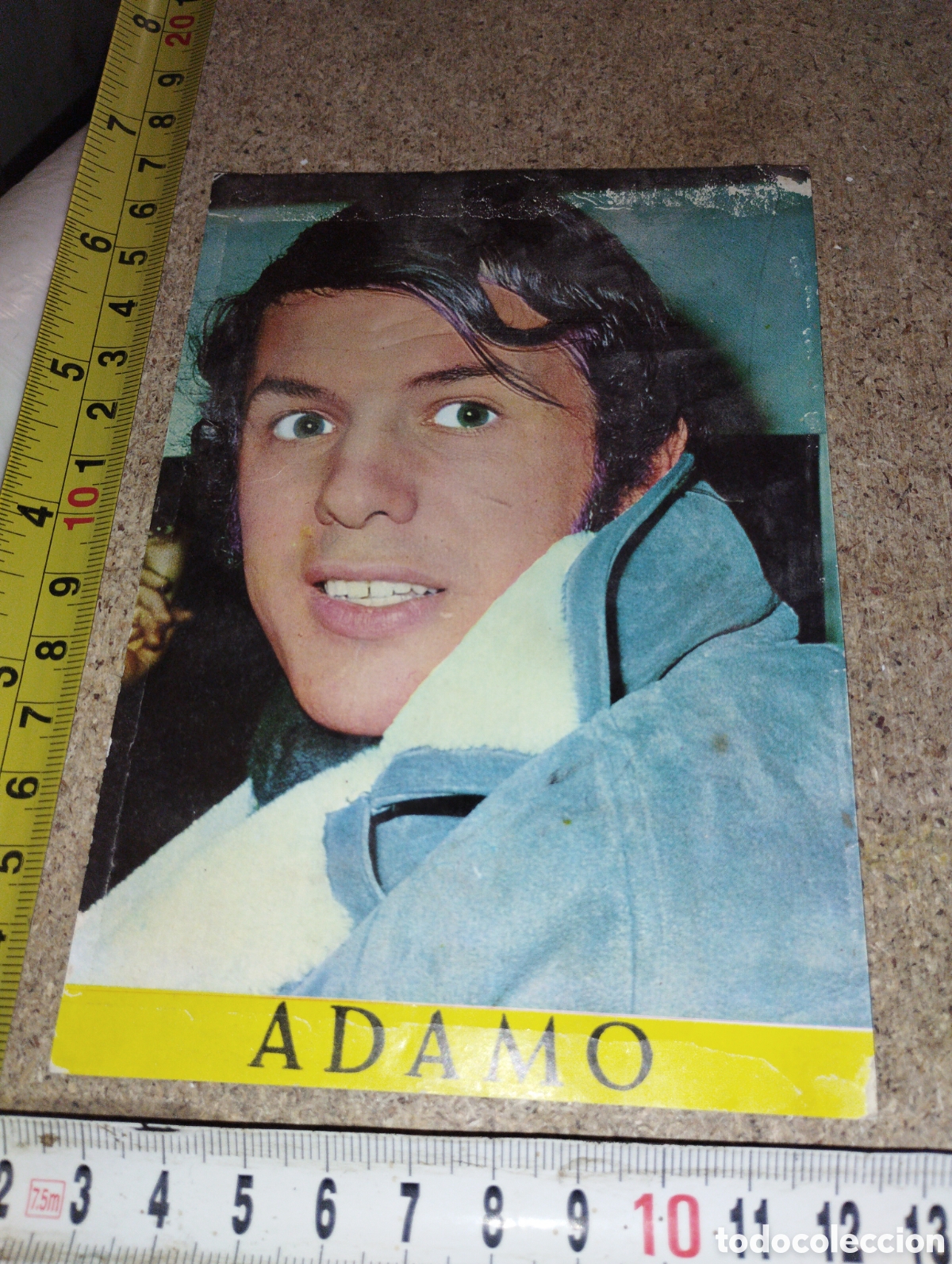 Postales: Postal del cantante Adamo - Foto 1