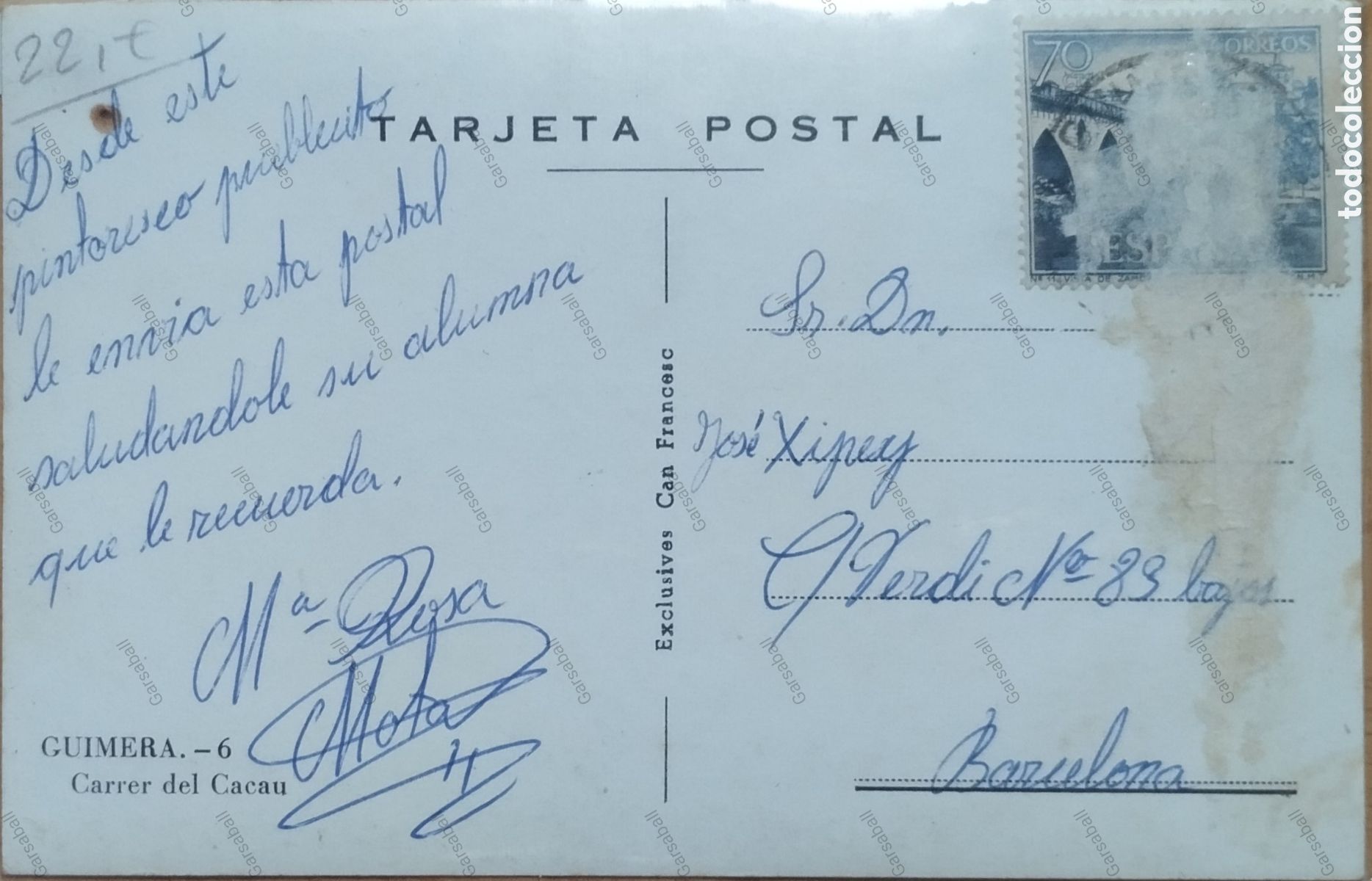 Postales: postal Guimer&agrave; (Lleida) - Foto 2