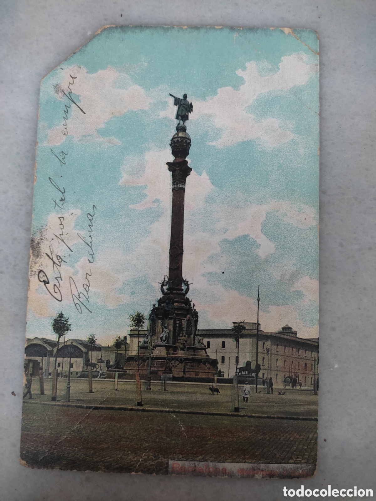 Postales: Postal monumento a colon Barcelona - Foto 1