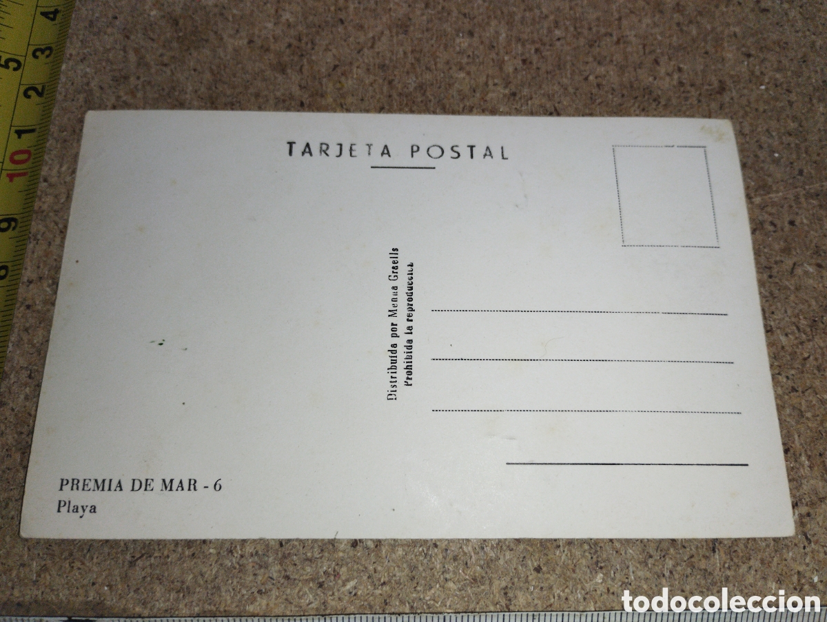 Postales: Postal de Premia de Mar playa - Foto 2