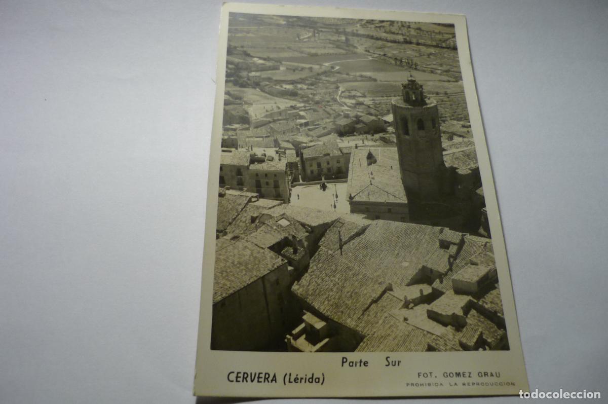 Postales: postal cervera parte sur - Foto 1