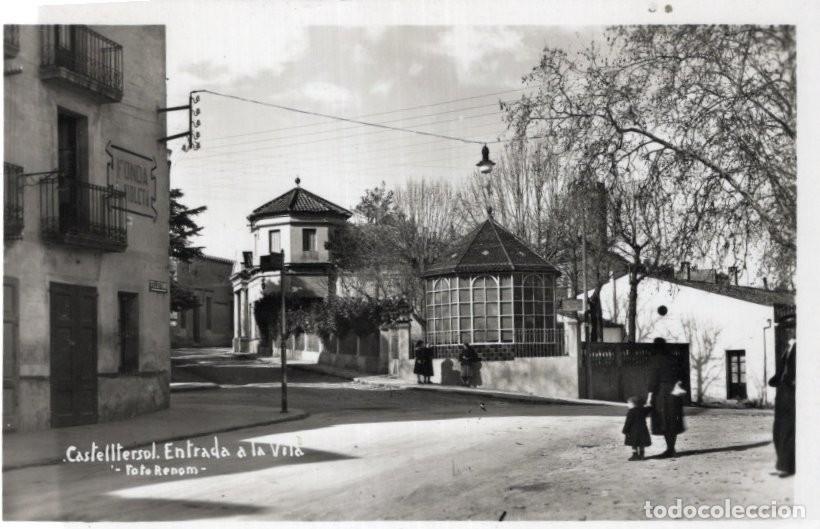 Postales: CASTELLTERSOL. ENTRADA A LA VILA - Foto 1
