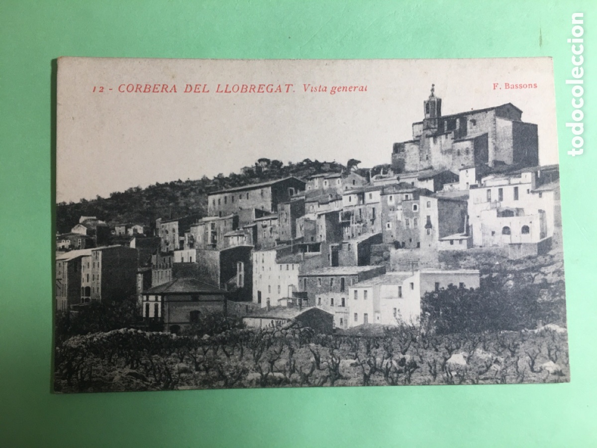 Postales: B/N S/C 12 CORBERA DE LLOBREGAT VISTA GENERAL FOTO F. BASSONS R.1141