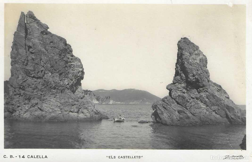 Postales: CALELLA - C.B. 14. ELS CASTELLETS - ZERKOWITZ - Foto 1
