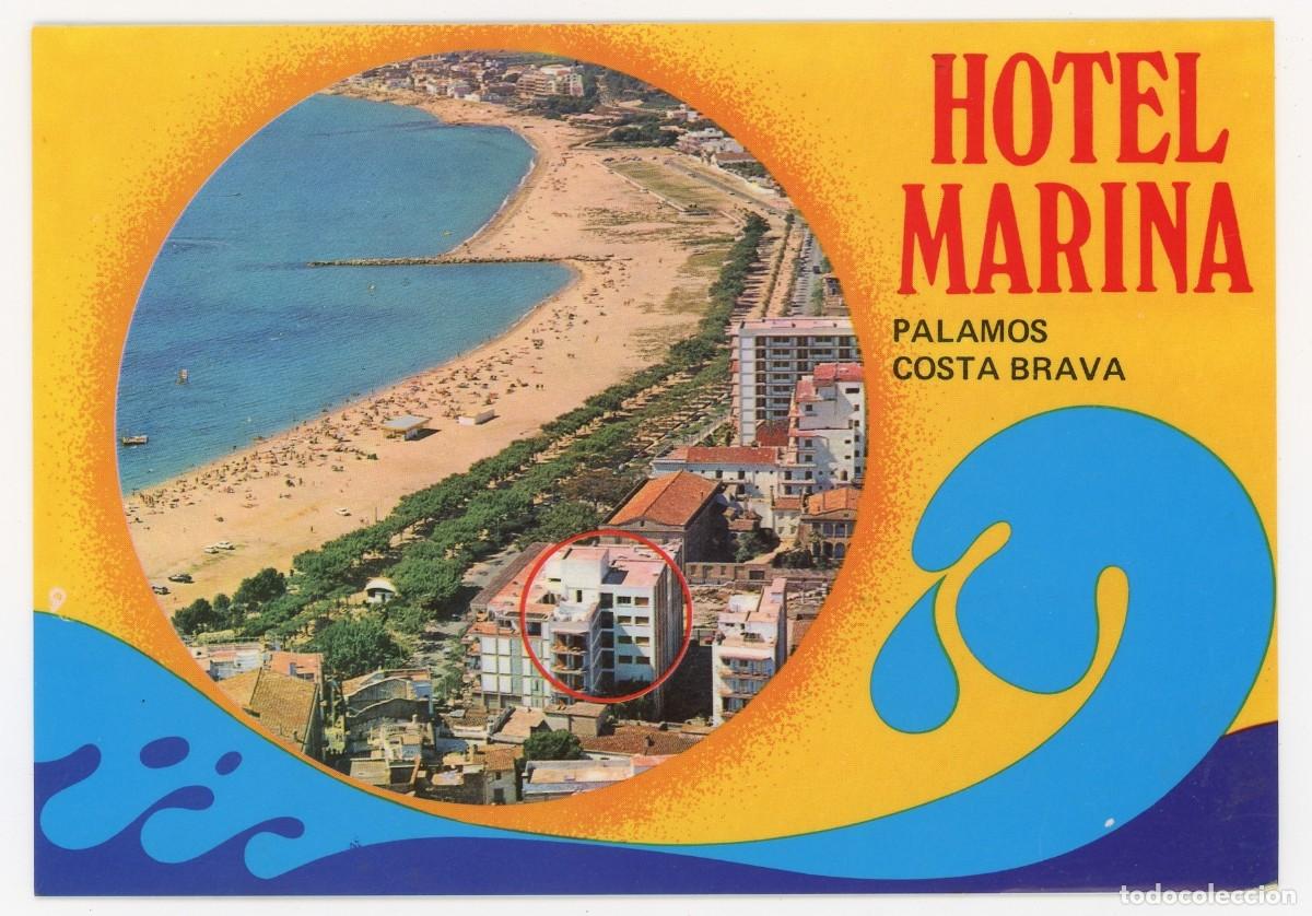 Cartes Postales: m10.011 palamos hotel marina 1974 igol sc
