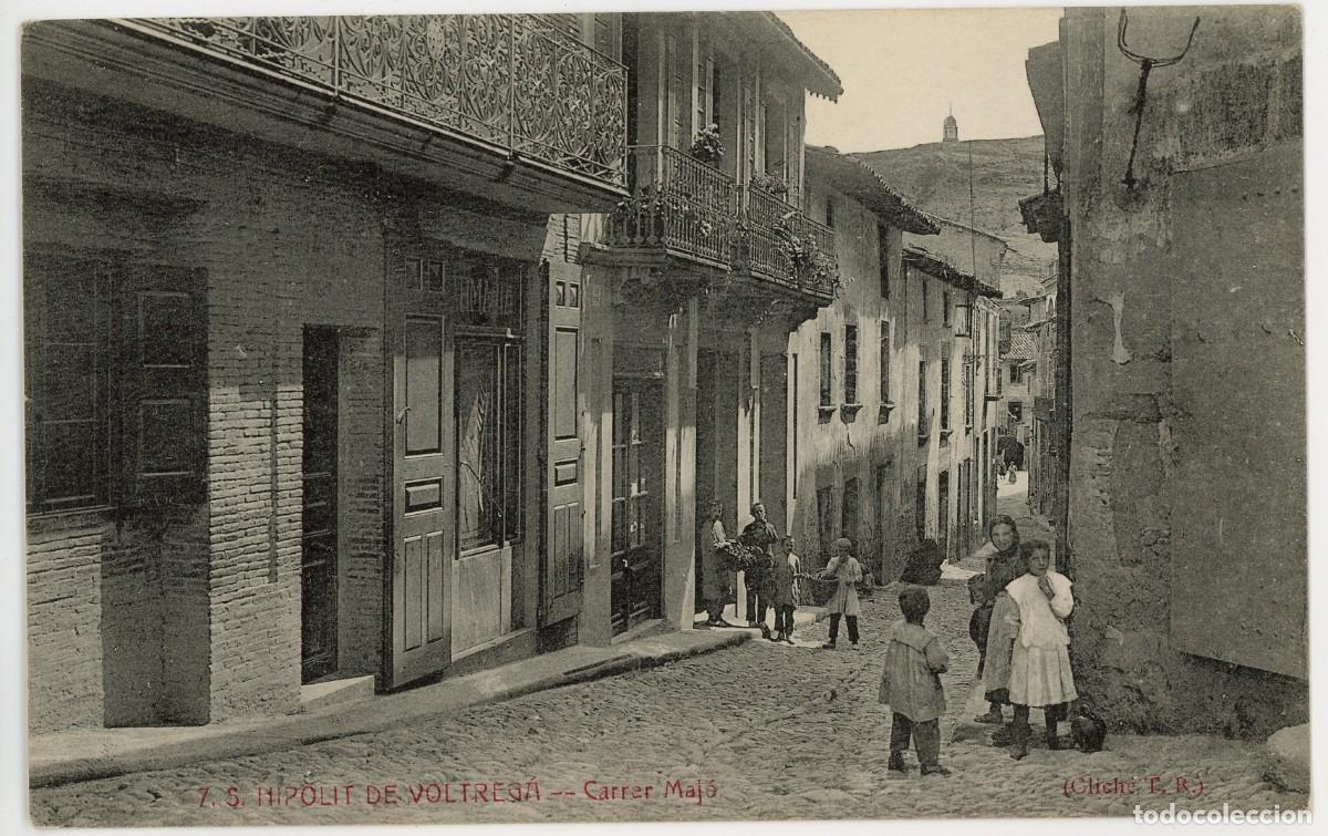 Postkarten: a10063 sant hipolit de voltrega carrer majo tr atv n&ordm;7 sc