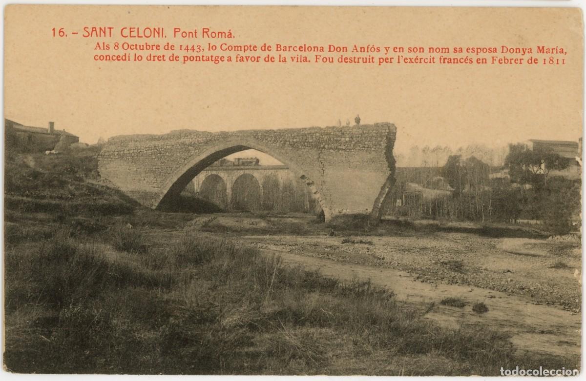 Postales: a10096 4188 sant celoni pont roma thomas n&ordm;16 sc