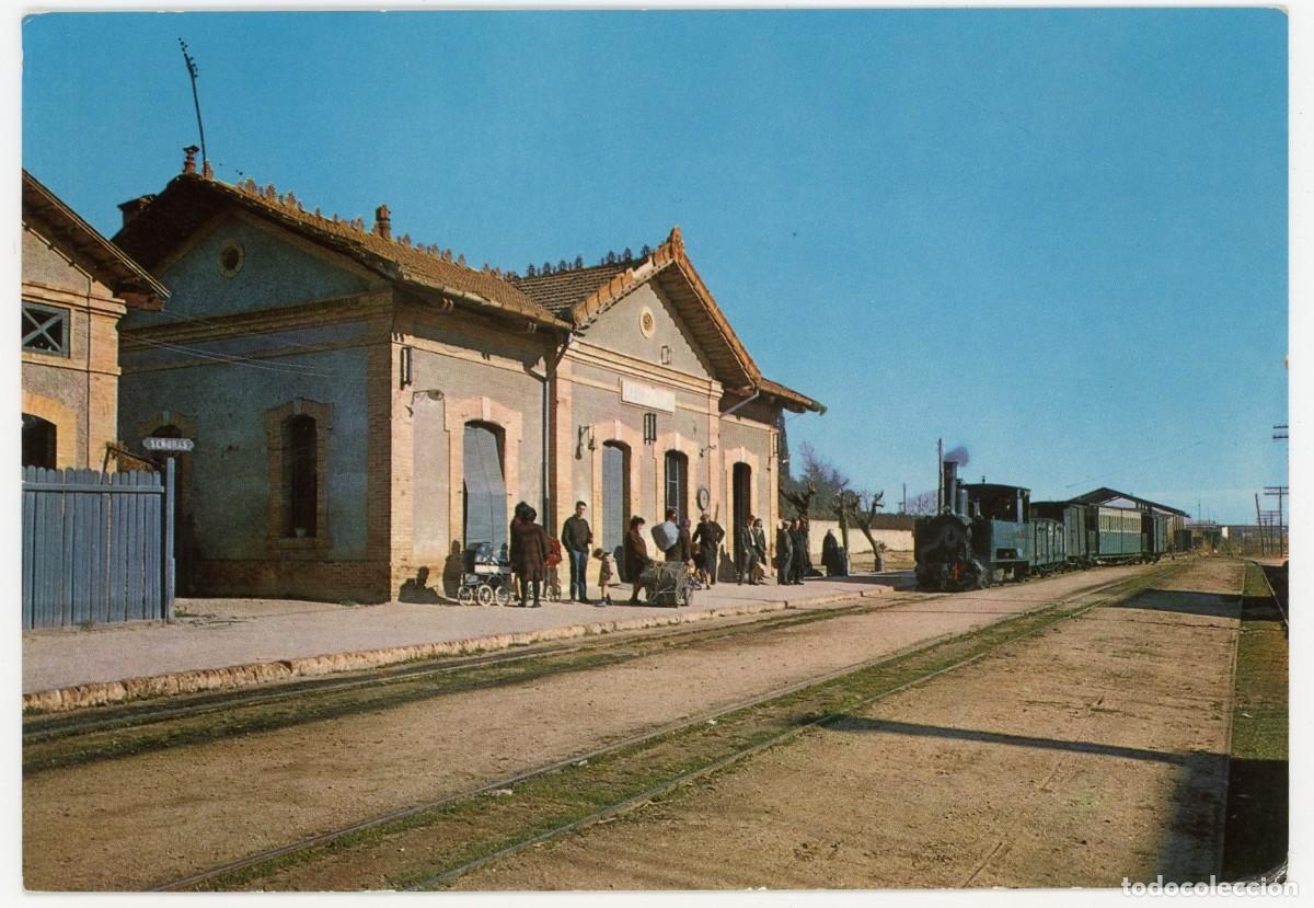 Cartes Postales: m10085 cassa de la selva estacion 1968 ex arpa circulada carrilet tren
