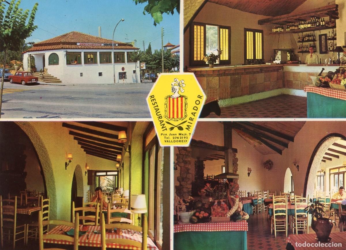 Postales: m10087 valldoreix restaurante mirador 1970 gif sc renault 8