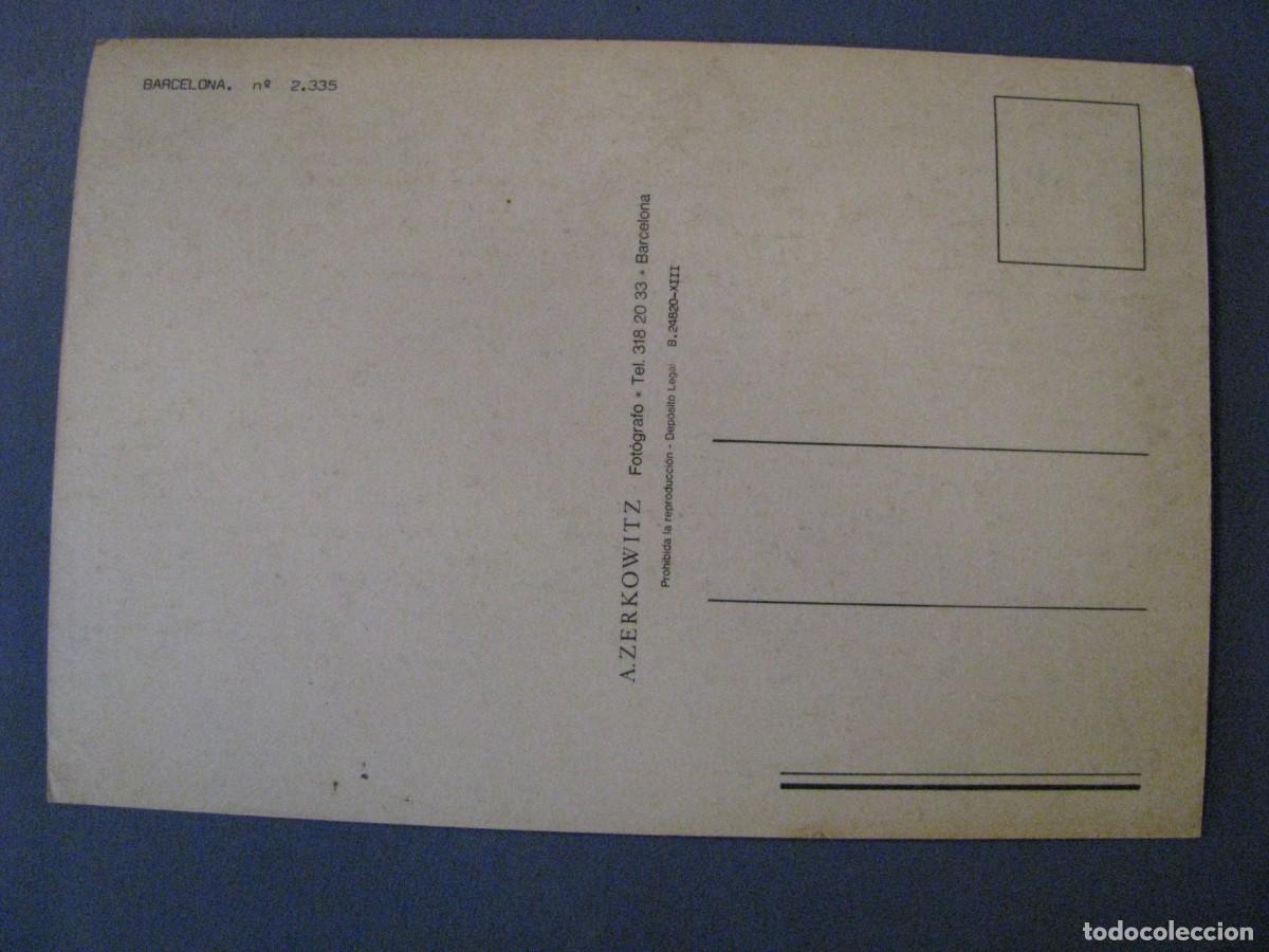 Postales: POSTAL DE BARCELONA. 2.335. ZERKOWITZ. - Foto 2