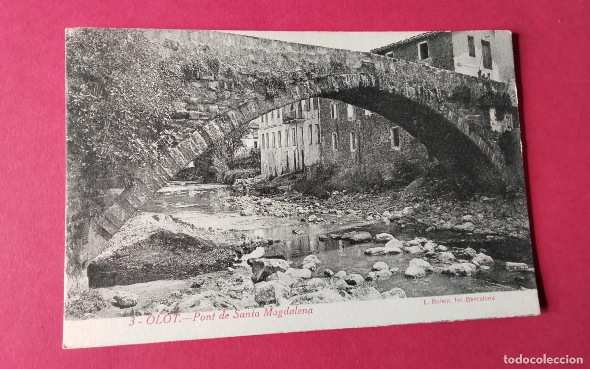 Postales: OLOT , POSTAL ANTIGUA , BLANCO Y NEGRO , - Foto 1
