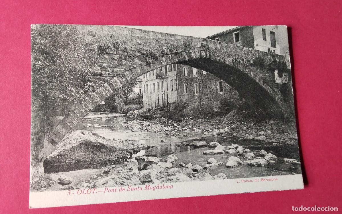 Postales: OLOT , POSTAL ANTIGUA , BLANCO Y NEGRO , - Foto 2