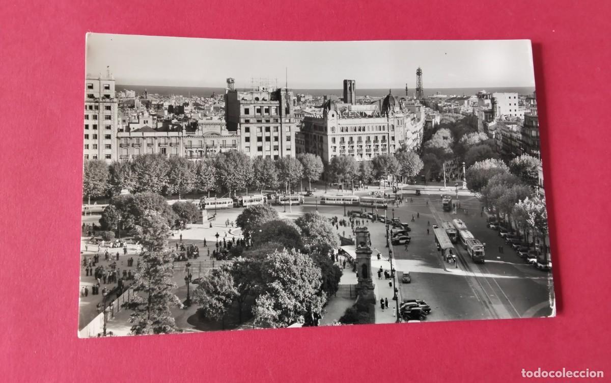 Postales: BARCELONA , POSTAL ANTIGUA , BLANCO Y NEGRO - Foto 2