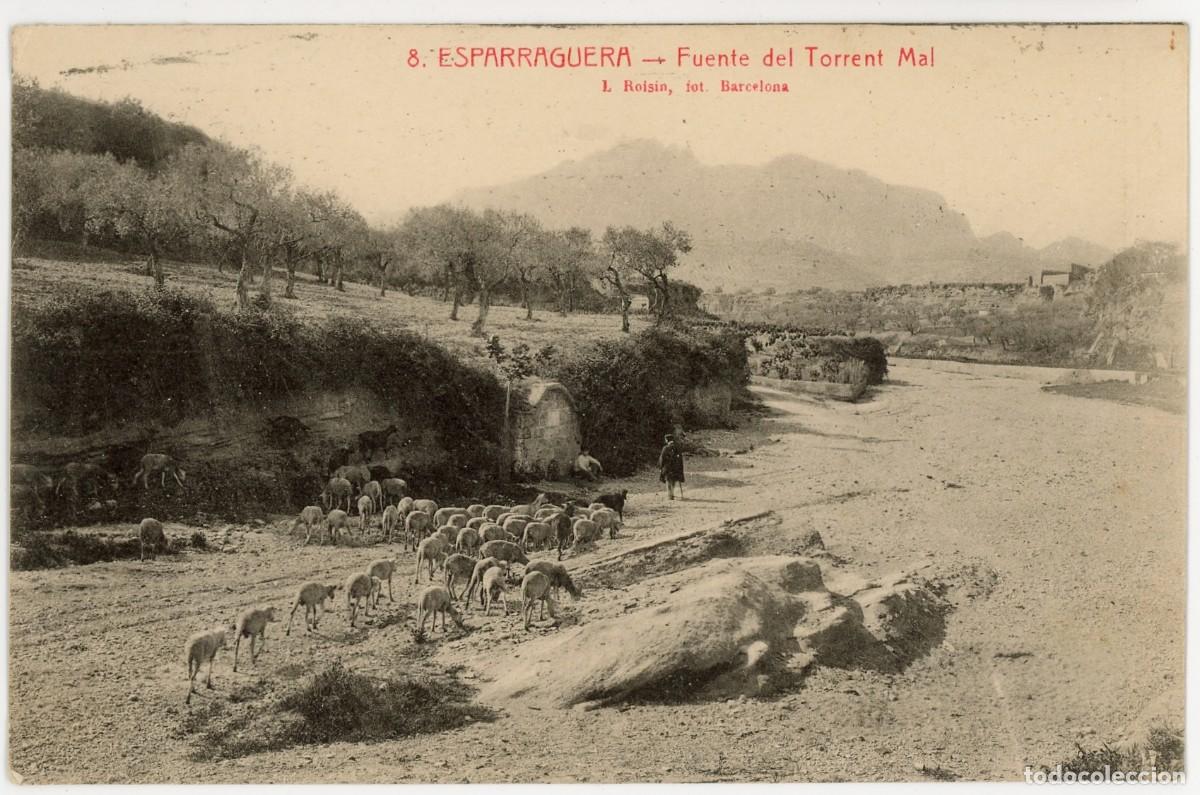 Postkarten: a10137 esparreguera fuente del torrent mal roisin n&ordm;8 circulada 1928