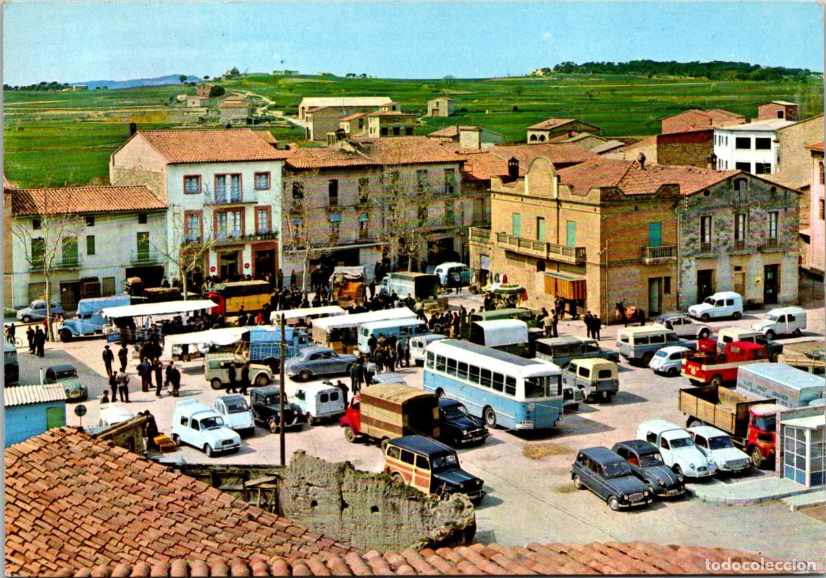 Postales: Casserres - Pla&ccedil;a Santa Maria - Mercat - Foto Fornell 1002 - 151x105mm - Mercado