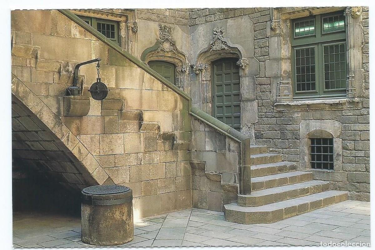 Postales: PATI - PATIO &rdquo; CASA PADELLAS &rdquo;.- BARCELONA MEDIEVAL
