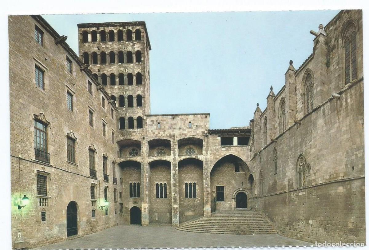 Postales: &rdquo; PLA&Ccedil;A DEL REI &rdquo;.- BARCELONA MEDIEVAL - Foto 1