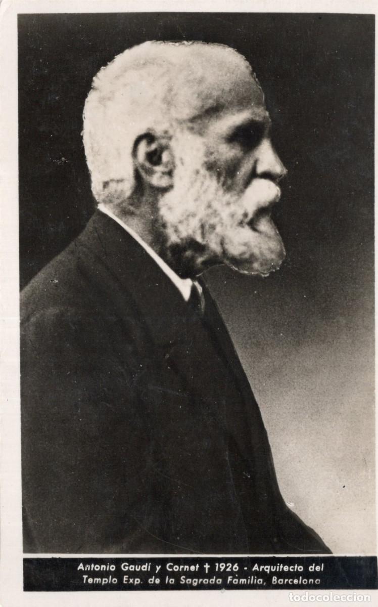 Postales: BARCELONA. ANTONIO GAUD&Iacute; Y CORNET - Foto 1