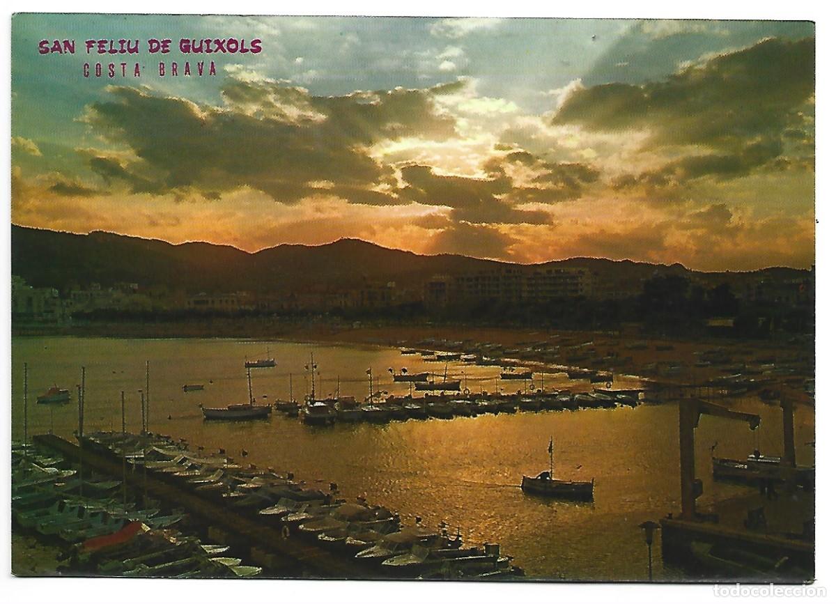 Cartoline: BELLO ATARDECER / BEAUTIFUL SUNSET.- SANT FELIU DE GUIXOLS