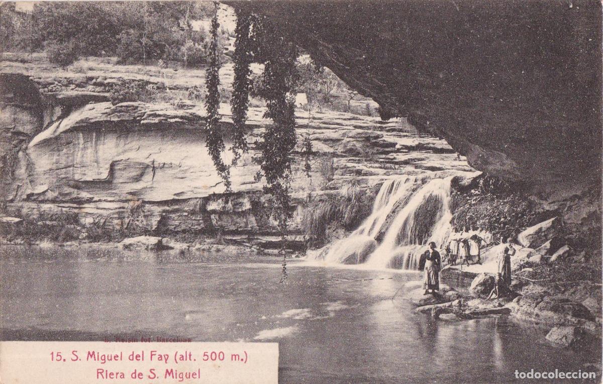 Postales: S. MIGUEL DEL FAY (alt. 500m.) RIERA DE S.MIGUEL - L.ROISIN FOT. N&ordm;15 - S/C