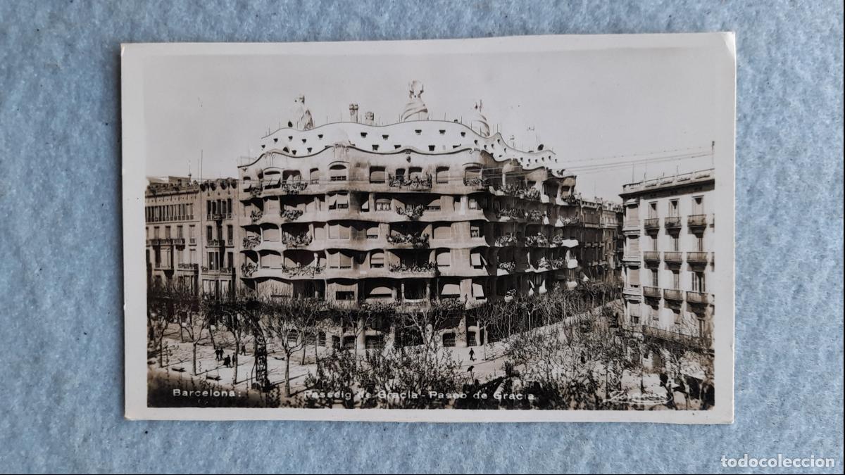 Postales: Barcelona. Paseo de Gracia. - Foto 1
