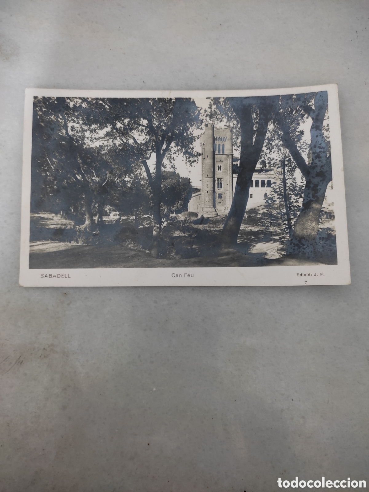 Postales: Buena postal de Sabadell can feu - Foto 1