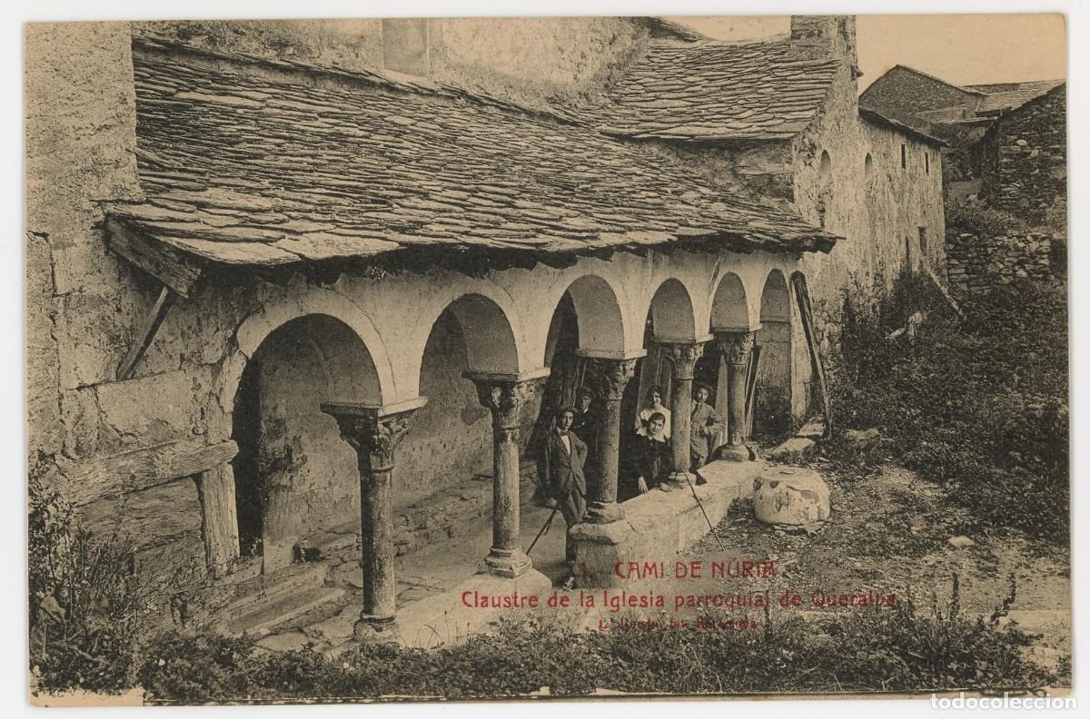 Postkarten: a10162 queralps claustre de l'esglesia parroquial roisin sc
